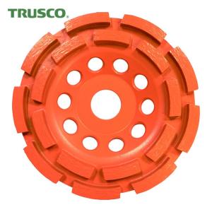 トラスコ TRUSCO ダイヤモンドカップホイール Φ125X22 ダブルタイプ (1枚) TDCW-5D｜工具ランドヤフーショップ