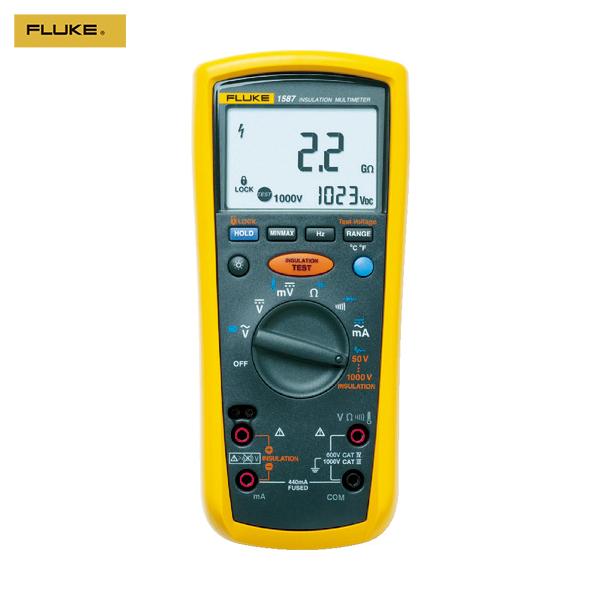 FLUKE デジタル・マルチメーター付絶縁抵抗計 (1台) 品番：1587FC