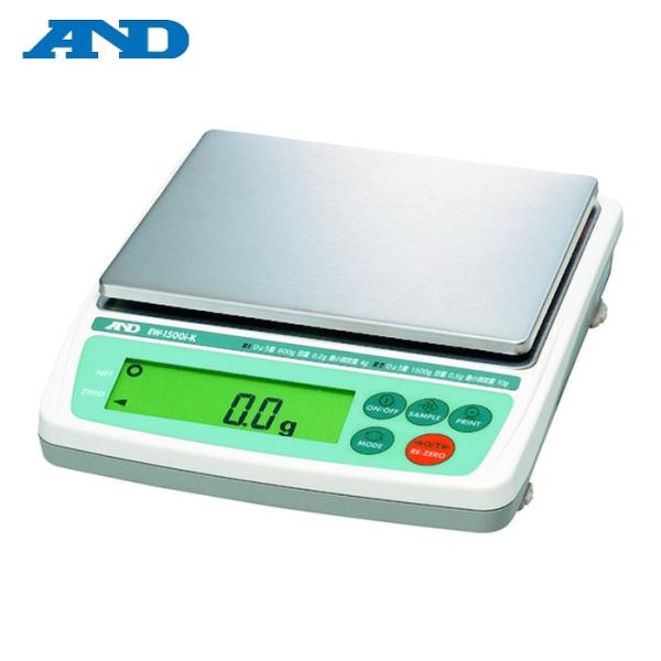 A&amp;D エーアンドディ EW-1500I-K 検定付きパーソナル天びん EW1500i-K 8区検定...