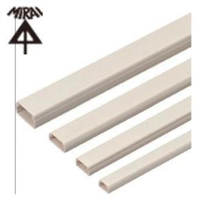 未来工業 EML-2MT Eモール (テープ付) ミルキーホワイト 長さ1000mm 高さ10.2mm (1本)