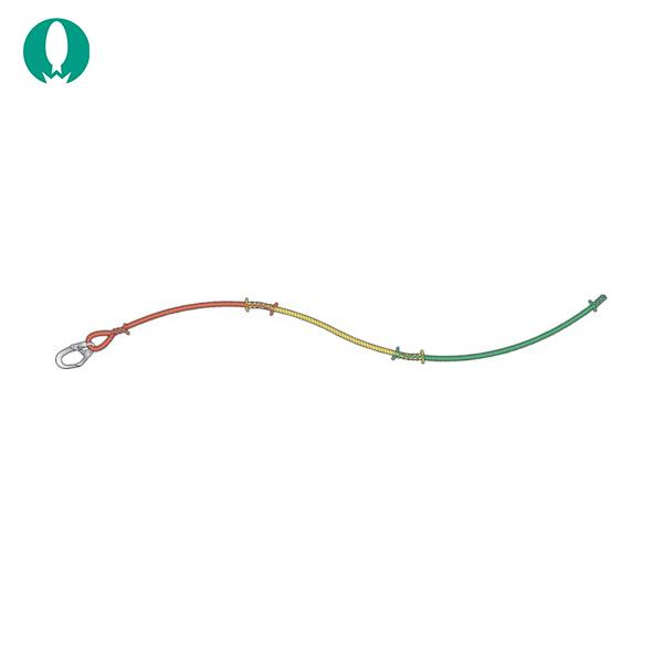 つくし 3色介錯ロープ・専用フックセット(1組) 品番：3255