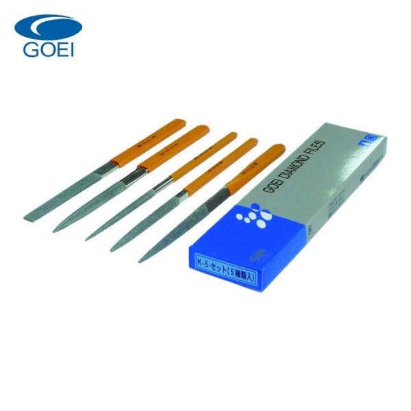 呉英製作所 K-5-SET DIAヤスリ K-5 5種類セット 120 (1S)