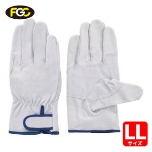 10双セット) 豚床皮手袋 EX-500 レインジャー型 アテ付 (M/L/LL サイズ
