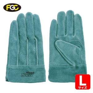 SW-32B 富士グローブ S&W オイル加工 マジック 作業用 革手袋（日本製
