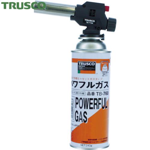 TRUSCO(トラスコ) パワフルトーチ カセットガスタイプ (1本) TB-710A