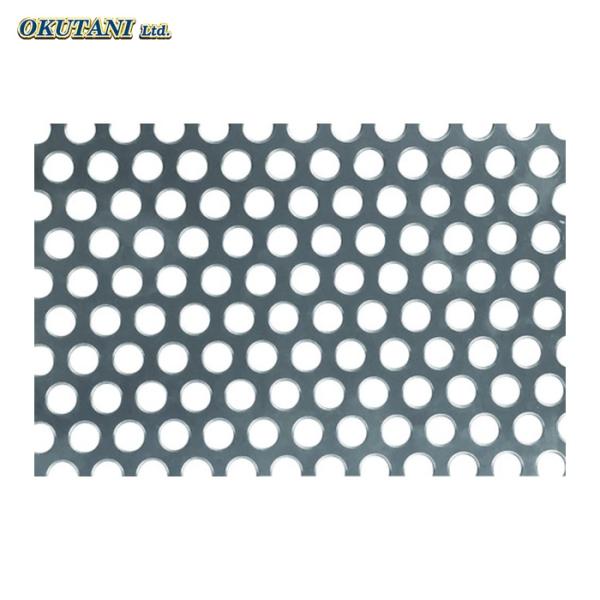 OKUTANI 奥谷金網 アルミパンチングメタル 2.0×D5×P8 1000×1000 (1枚) ...