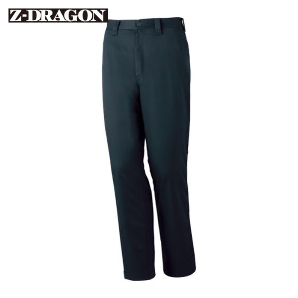 Z-DRAGON 自重堂 ストレッチノータッグパンツ ウエスト73 シックブラック (1着) 710...