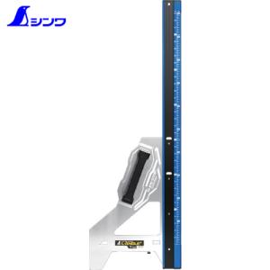 シンワ 丸ノコガイド定規 エルアングル Plus 1m 併用目盛 73152 : 石田