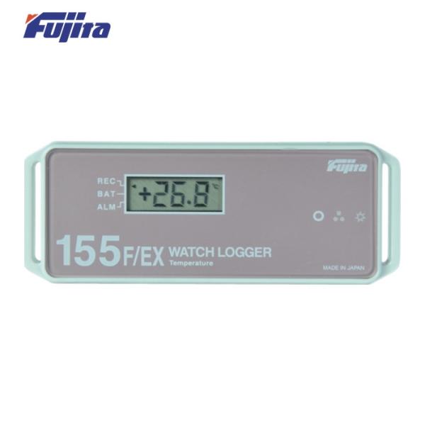 藤田電機製作所 Fujita 表示付温度データロガー（-80℃タイプ） (1台) 品番：KT-155...