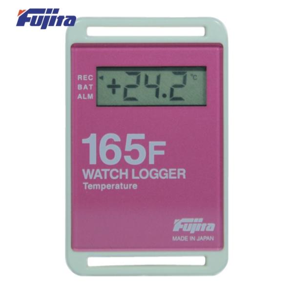 藤田電機製作所 Fujita 表示付温度データロガー（ミニタイプ・R） (1台) 品番：KT-165...