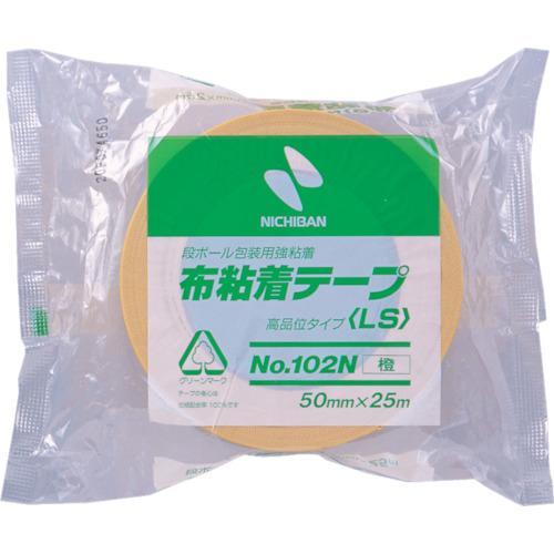 ニチバン 布粘着テープ102Nオレンジ50mmX25m(1巻) 品番：102N13-50