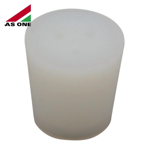 アズワン AS 穴付きシリコン栓 11号 1個入 (1個) 品番：1-7650-04