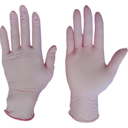川西 ニトリル使いきり手袋粉無250枚入ピンクSサイズ (1箱) 品番：2061P-S