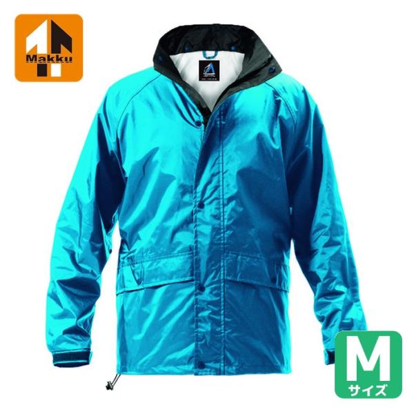 マック Makku レインスーツ フェニックス2 ブルー M (1着) AS-7400-17