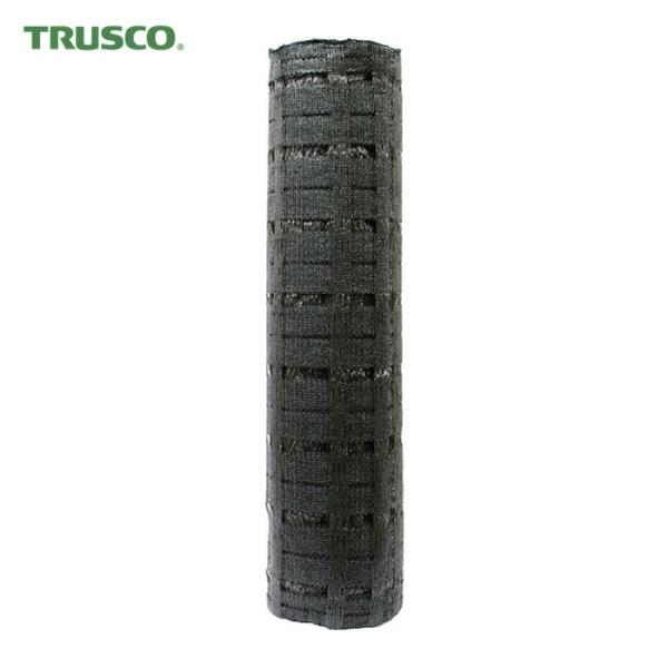 トラスコ TRUSCO 美観間仕切りネットフェンス ロール ブラウン 80cm×100m (1巻) ...