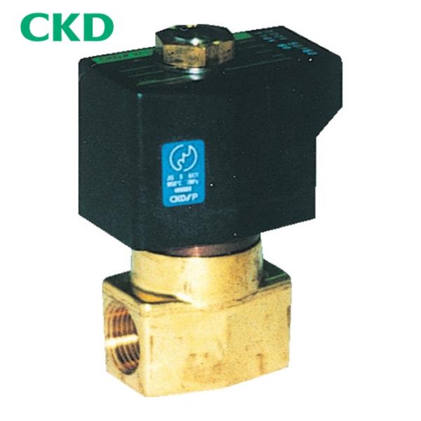 CKD AB41-03-7-AC200V 直動式2ポート電磁弁(マルチレックスバルブ) (1台)