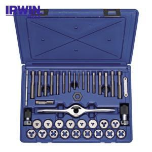 IRWIN アーウィンインダストリアルツールズ タップ＆ダイスセット 41個