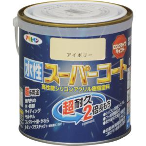 アサヒペン 水性スーパーコート 0.7L アイボリー (1缶) 品番：414250｜kougulandplus