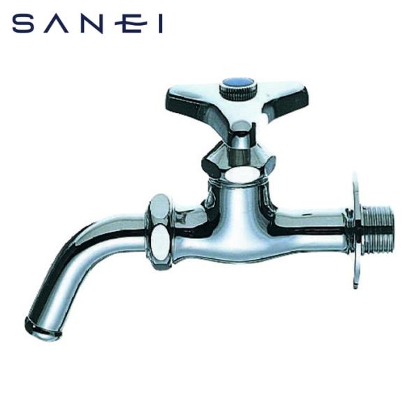 SANEI 三栄水栓 Y12J-13 万能ホーム水栓 パイプ部回転式 呼び13 PJ1/2 (1個)