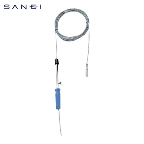 SANEI 三栄水栓 PR80-15 パイプクリーナー 15m (1個)
