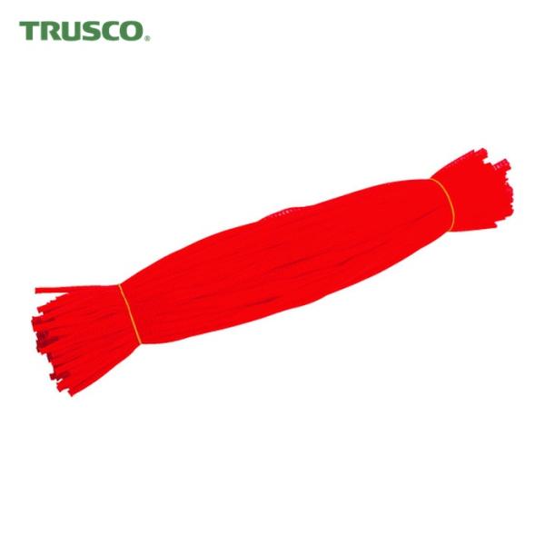 トラスコ TRUSCO みかんネット 長さ45cm 赤 100本入 (1袋) BESN-100-R
