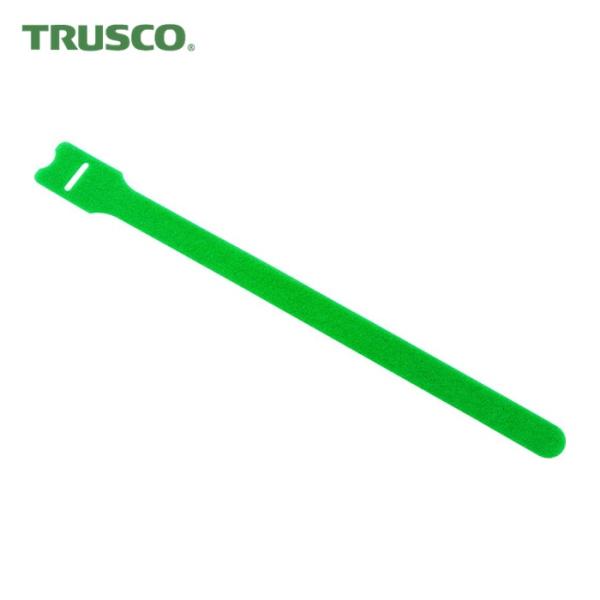 トラスコ TRUSCO マジックバンド ストラップ 40cm 緑 (4本入) (1袋) MKS-38...