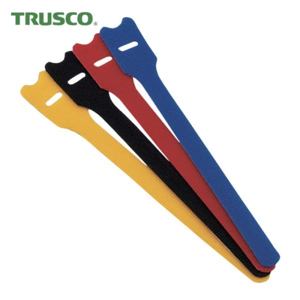 トラスコ TRUSCO マジックバンド ストラップ 40cm アソート (4本入) (1袋) MKS...
