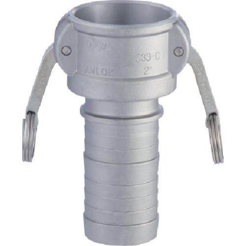 TOYOX トヨックス カムロック カプラー ホースシャンク アルミ 633-C 1インチ AL (...