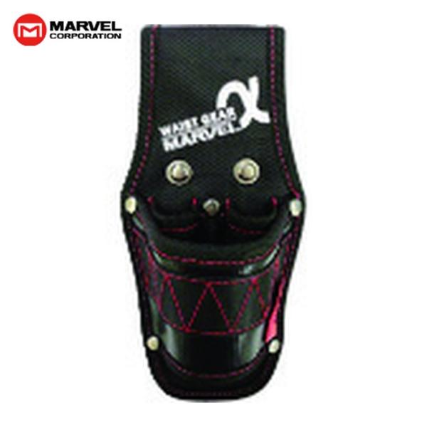 マーベル MARVEL MDP-63AR WAIST GEAR(ドライバー2本Xペンチ差し)レッド ...