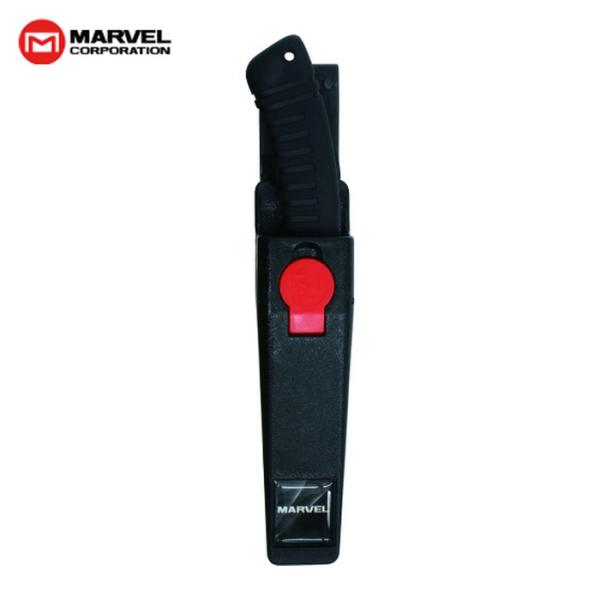 マーベル MARVEL LE-728 電工ナイフ ザ・ナイフ 刃長70mm 砥石なしナイフケース (...