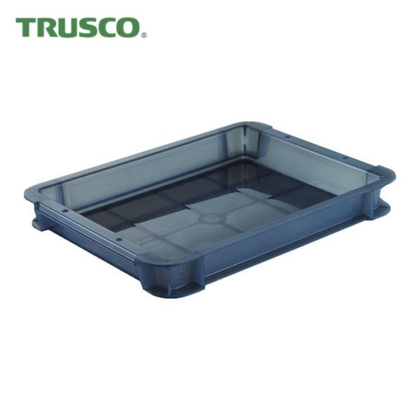 トラスコ TRUSCO スケルトンカラーコンテナ 3L 黒 (1個) TSK-3BK