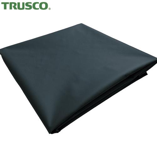 TRUSCO(トラスコ) ターポリンシート ブラック 3600X5400 0.35mm厚 (1枚) ...