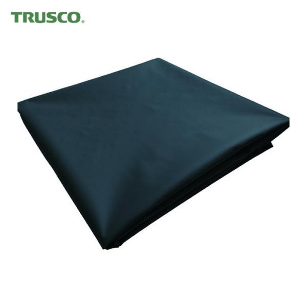 トラスコ TRUSCO ターポリンシート ブラック 3600X5400 0.35mm厚 (1枚) T...