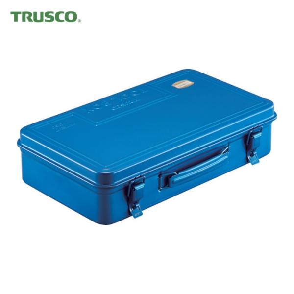 トラスコ TRUSCO トランク工具箱 368X222X95 ブルー (1個) T-360