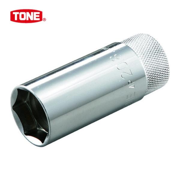 TONE トネ プラグソケット（6角・マグネット付） 20.8mm (1個) 品番：4P-20.8