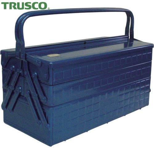 TRUSCO(トラスコ) 3段式工具箱 472X220X343 ブルー (1個) GT-470-B