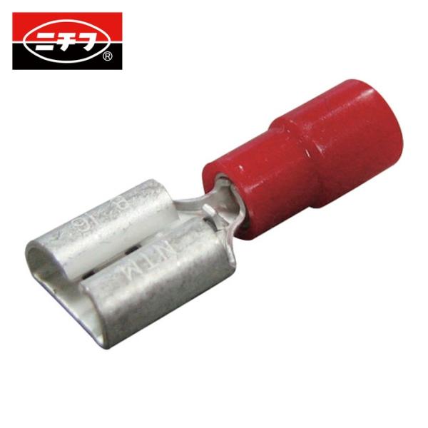 ニチフ 差込形接続端子 （100個入） (1Pk) TMEDV 630809-F-RED