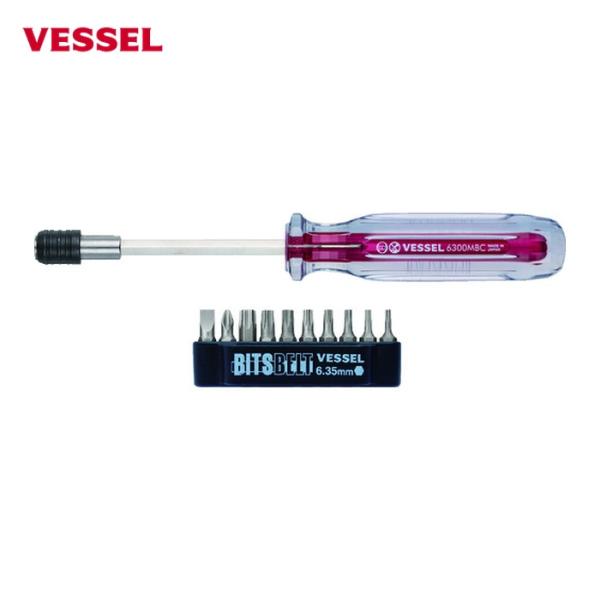 ベッセル VESSEL TD-6310TX トルクスドライバーセット(ビット10本付) TD-631...