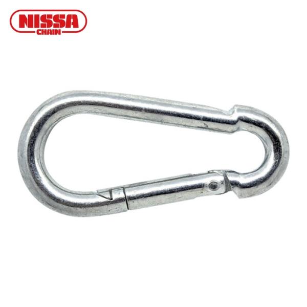 ニッサチェイン IAH80 鉄ucスプリングフック 8mm (10個入) (1箱)