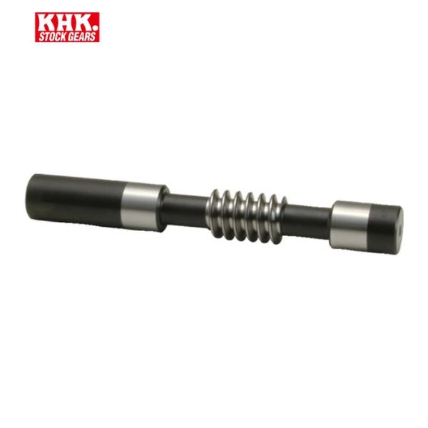KHK 小原歯車 KWG2.5-R1 軸付歯研ウォームKWG2.5-R1 (1個)
