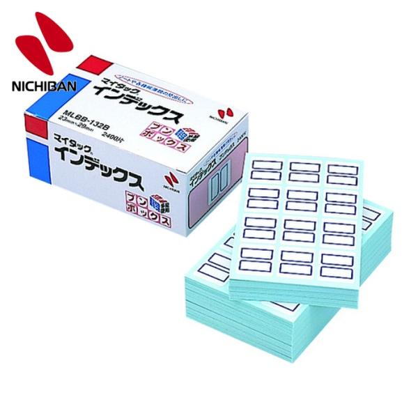 ニチバン ラベルシール マイタックブンボックスMKBB-132B (1箱) 品番：MLBB-132B