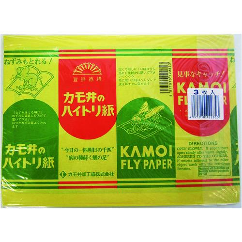カモ井 ハイトリ紙 平紙 (1袋) 品番：HAITORIGAMIHIRAGAMI