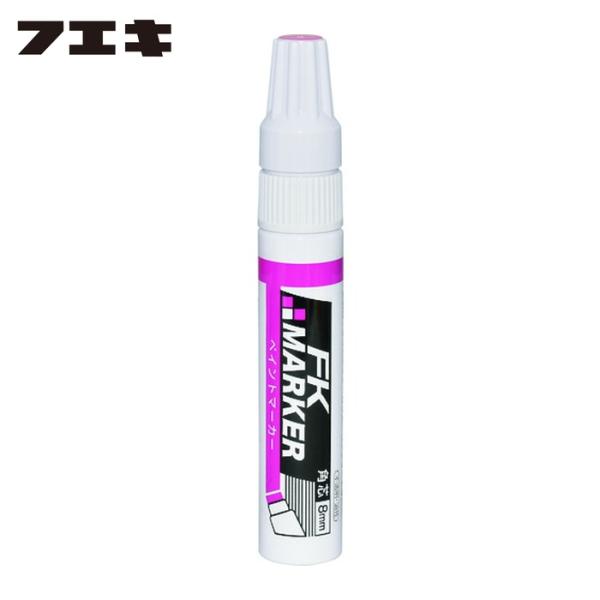 フエキ FKペイントマーカー 角芯 8mm ピンク (1本) KFKF-10