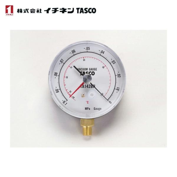 タスコ TA142BH 真空計 80Φ (1個)