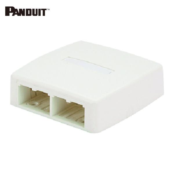 パンドウイット PANDUIT JOQ40000 ローゼットボックス シャッターなし 4個口 白 J...