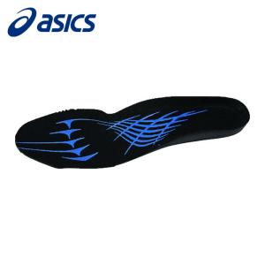ASICS インソール 黒 青ロゴ ASICS（アシックス） 安全靴用 インソール 中敷き 3D SOCKLINER メンズ