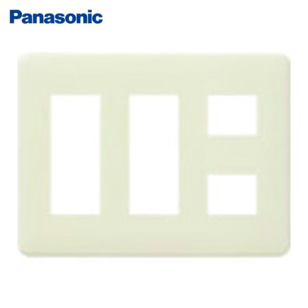 パナソニック Panasonic WN6008W フルカラーモダンプレート8コ用・W (1個)