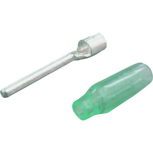 ニチフ 裸圧着端子（TC形） 棒形 絶縁キャップ付（100PCS） (1袋) 品番：TC 2-16V...