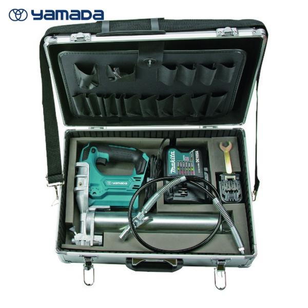 ヤマダ 電動式グリースガン（充電式/ケース付）EG-400B-2C (1台) 品番：EG400B2C