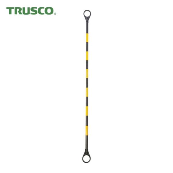 トラスコ TRUSCO アルミガードバー イエローブラック 長さ2M (1本) TGBAL-YB20